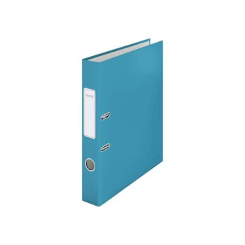 image of 180 Cosy Lever Arch File Soft Touch A4, 50MM Width, Calm Blue - Outer Carton of 6