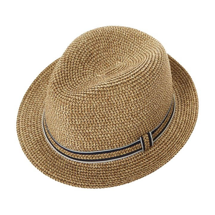 Dune Ohio' Contrast Band Trilby Hat - natural