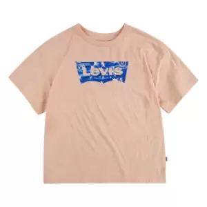 Levis Oversized Graphic T-Shirt Junior Girls - Pink