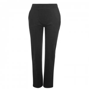 Image of LA Gear Open Hem Jogging Pants Ladies - Charcoal Marl