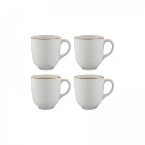 image of Mason Cash Classic Collection Set of 4 Cream Mugs