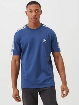 Image of Adidas Originals Lock Up T-Shirt - Navy
