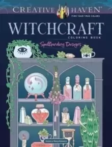Image of Creative Haven Witchcraft Coloring Book : Spellbinding Designs