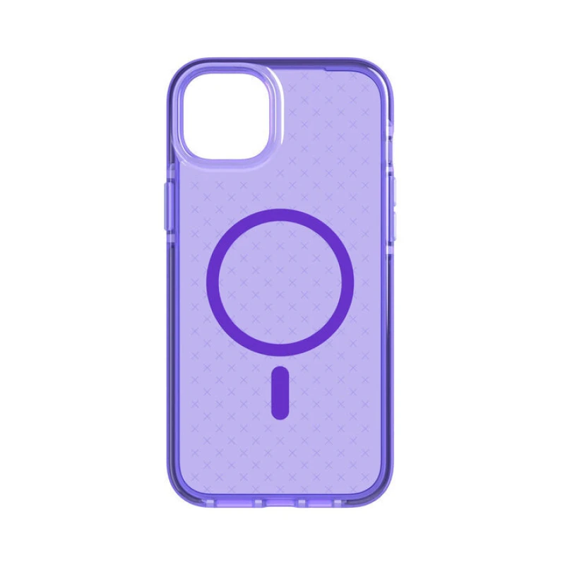Image of Tech21 Tech21 Evo Check mobile phone case 17cm (6.7") Cover Purple T21-9636