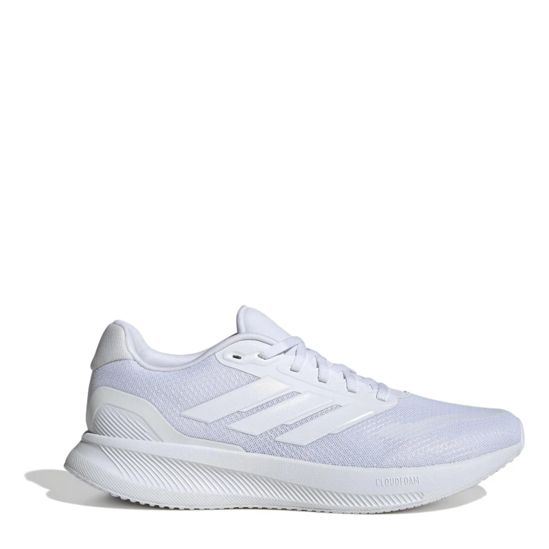 Image of adidas Run Falcon 5 Trainers Mens - White White 9