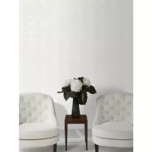 Image of Superfresco Paintable Cameo Stripe White Heavy Duty Wallpaper - Paste the paper application - Textured wallpaper - Paintable wallpaper - Paint any