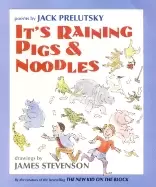 Image of its raining pigs and noodles
