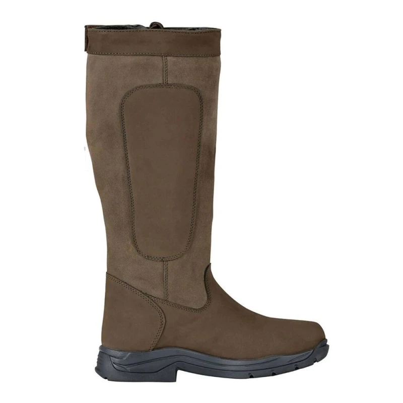 Image of Dublin Pinnacle lll Leather Jodhpur Boots in Chocolate Size: 4 Chocolate Unisex 4