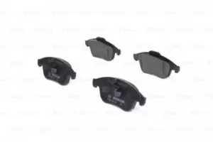 Image of Bosch 0986494381 BP1289 Brake Pad Set Disc Brake Front Axle