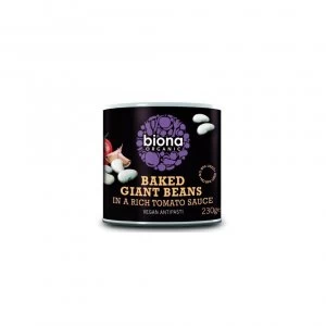 Image of Biona Baked Giant Beans In Tomato Sauce - Organic 230g x 6