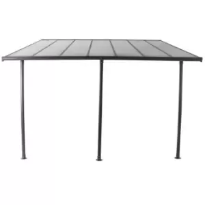 Image of Creador Aluminium 4 x 3m Wall Gazebo