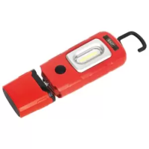 Image of Sealey LED3601R Rechargeable 360° Inspection Light 3W COB & 1W SMD...