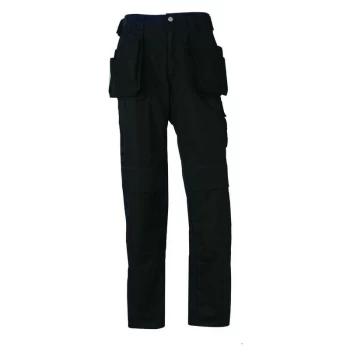 image of Helly Hansen - 76438-590 Manchester Construction Trousers - Black C46