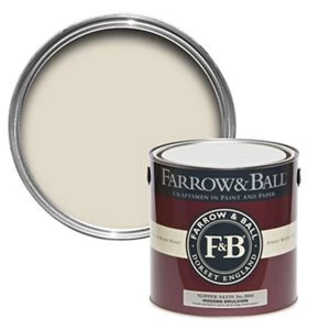 image of Farrow & Ball Modern Slipper satin No. 2004 Matt Emulsion Paint 2.5L