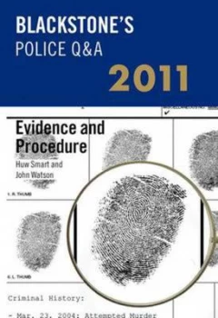 Image of Evidence and Procedure 2011 by Huw Smart Paperback