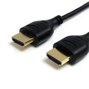 image of 3 ft High Speed Slim HDMI Digital Video Cable with Ethernet MM