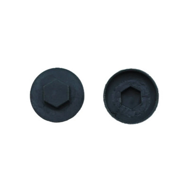 Image of Jcp Fixings Anthracite (Ral7016) Cover Caps 19mm - Fjmfc19An - Box Of 1000