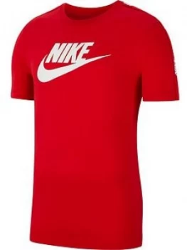 Image of Nike Short Sleeve Hybrid T-Shirt - Red