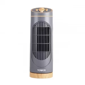 Image of Scandi 14" Tower Fan, Grey