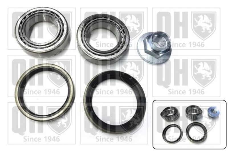 Image of QUINTON HAZELL Wheel bearing kit QUINTON HAZELL QWB1130