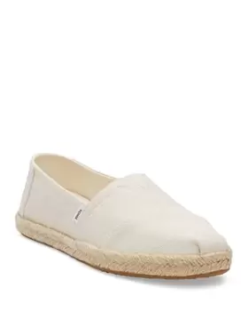 image of Toms Womens Recycled Cotton Alpargata Rope Espadrilles