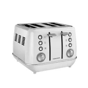 image of Morphy Richards 240113 Evoke White 4 Slice Toaster