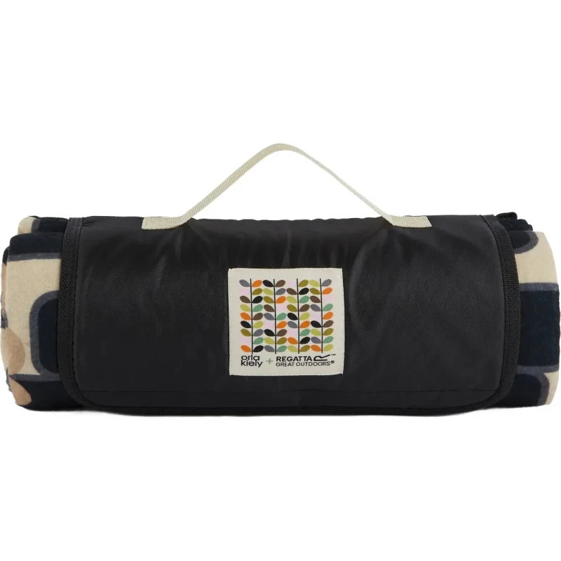 Image of Regatta Orla Kiely Roll-Away Picnic Rug Picnic Rugs One Size GintSqFlwrMn 38788591000