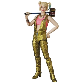 Image of Medicom Birds Of Prey MAFEX Action Figure - Harley Quinn (Overalls Version)