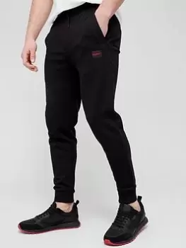 Image of HUGO Doak212 Joggers - Black, Size L, Men