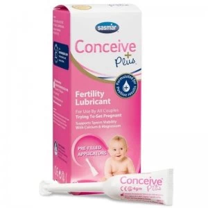 Image of Sasmar Conceive Plus Fertility Lubricant Pre Filled Applicators 8 x 4gm