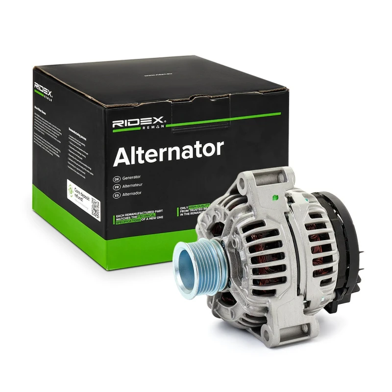 Image of RIDEX REMAN 4G0343R Generator Alternator Charging Current: 120A, Voltage: 12V Alternator (4)