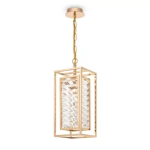 Image of Classic Tening Gold Pendant Ceiling Light