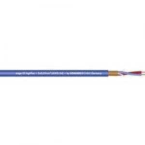 image of Microphone cable 2 x 0.22 mm2 Blue Sommer Cable