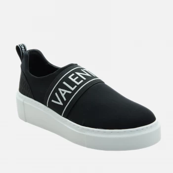 image of Mario Valentino Shoes Womens Slip-On Trainers - Black - UK 4