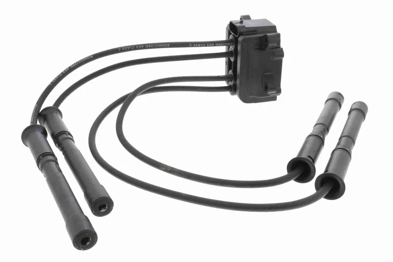 Image of VEMO V46-70-0012 Ignition coil with ignition cable Coil,ignition (689)