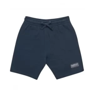 Image of Barbour International Kids Navy Essential Sweat Shorts