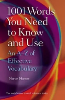 Image of 1001 Words You Need to Know and Use by Martin Manser Paperback