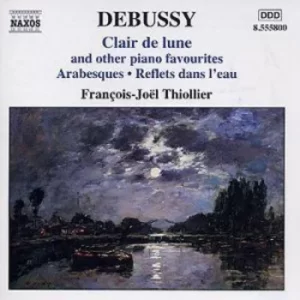 image of Clair De Lune and Other Piano Favourites Thiollier by Claude Debussy CD Album