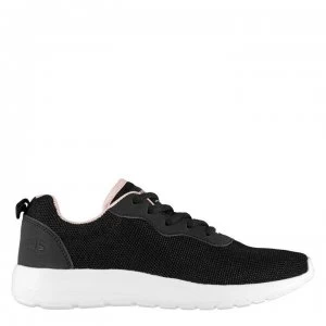 Image of Tapout Clio Run Trainers Juniors - Black/Pink
