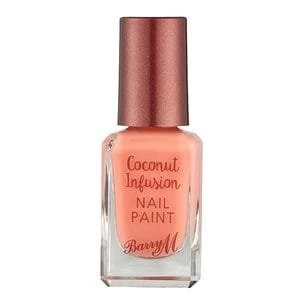 image of Barry M Coconut Infusion Nail Paint - Flamingo Orange