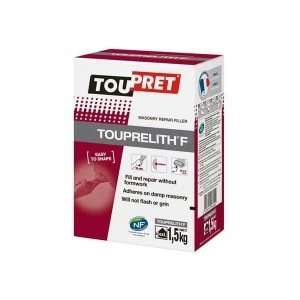 Image of Toupret TOUPRELITH F Masonry Repair Filler 1.5kg