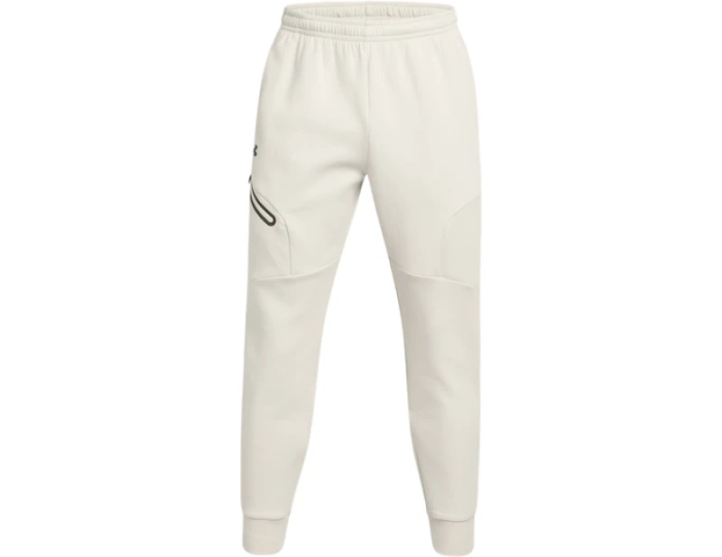 Image of Under Armour Armour Ua Unstoppable Flc Jgr Eu Joggers Mens - White White XL