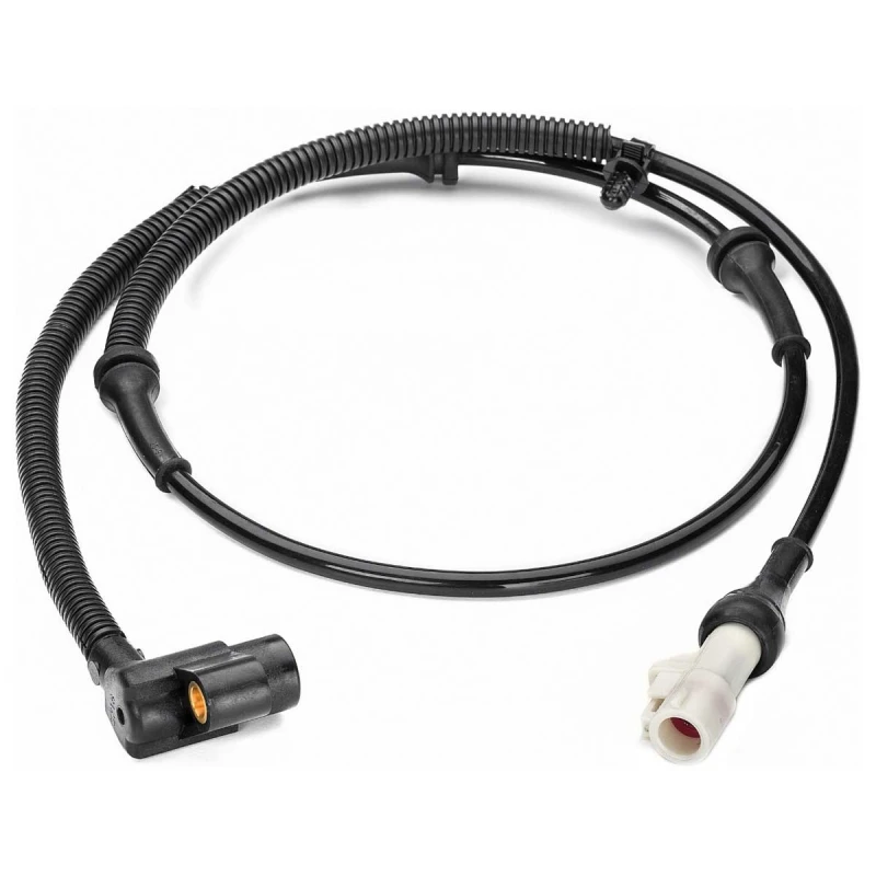 Image of HELLA 6PU 230 040-381 ABS Sensor Front Axle, with holder Sensor,wheel speed (412)