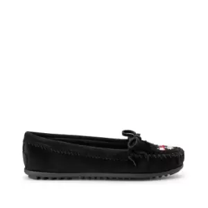 Image of Thunderbird II Suede Loafers with Beading