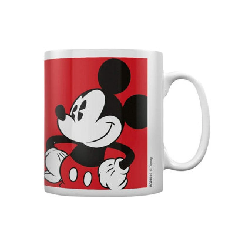 Image of Disney Pose Mickey Mouse Mug Red unisex