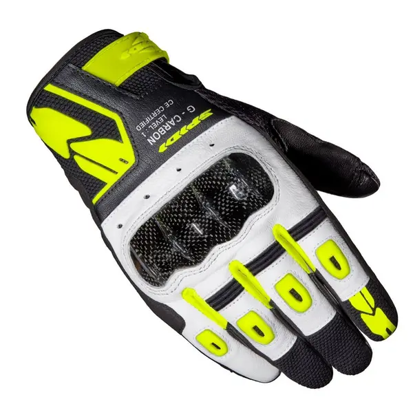 Image of Spidi G-Carbon Black Fluo Yellow Size 3XL