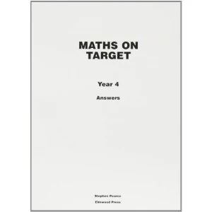 Image of Maths on Target: Year 4: Answers by Stephen Pearce (Paperback, 2008)
