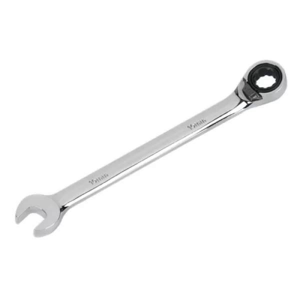 Image of Genuine SEALEY RRCW10 Reversible Ratchet Combination Spanner 10mm