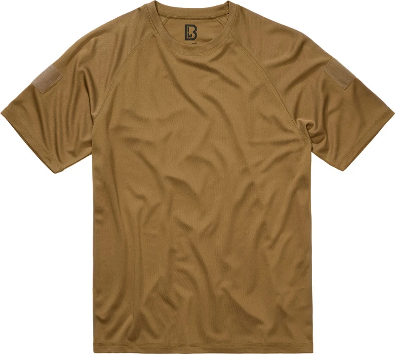 Image of Brandit Quick Dry, functional shirt shortsleeve , color: Hellbraun , size: 7XL