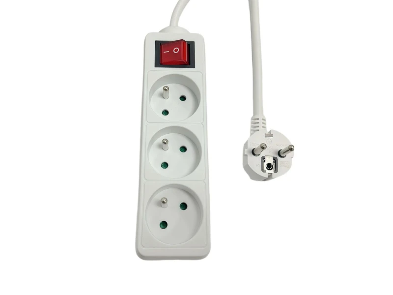 Image of Microconnect 3-wy Power Srip on/off